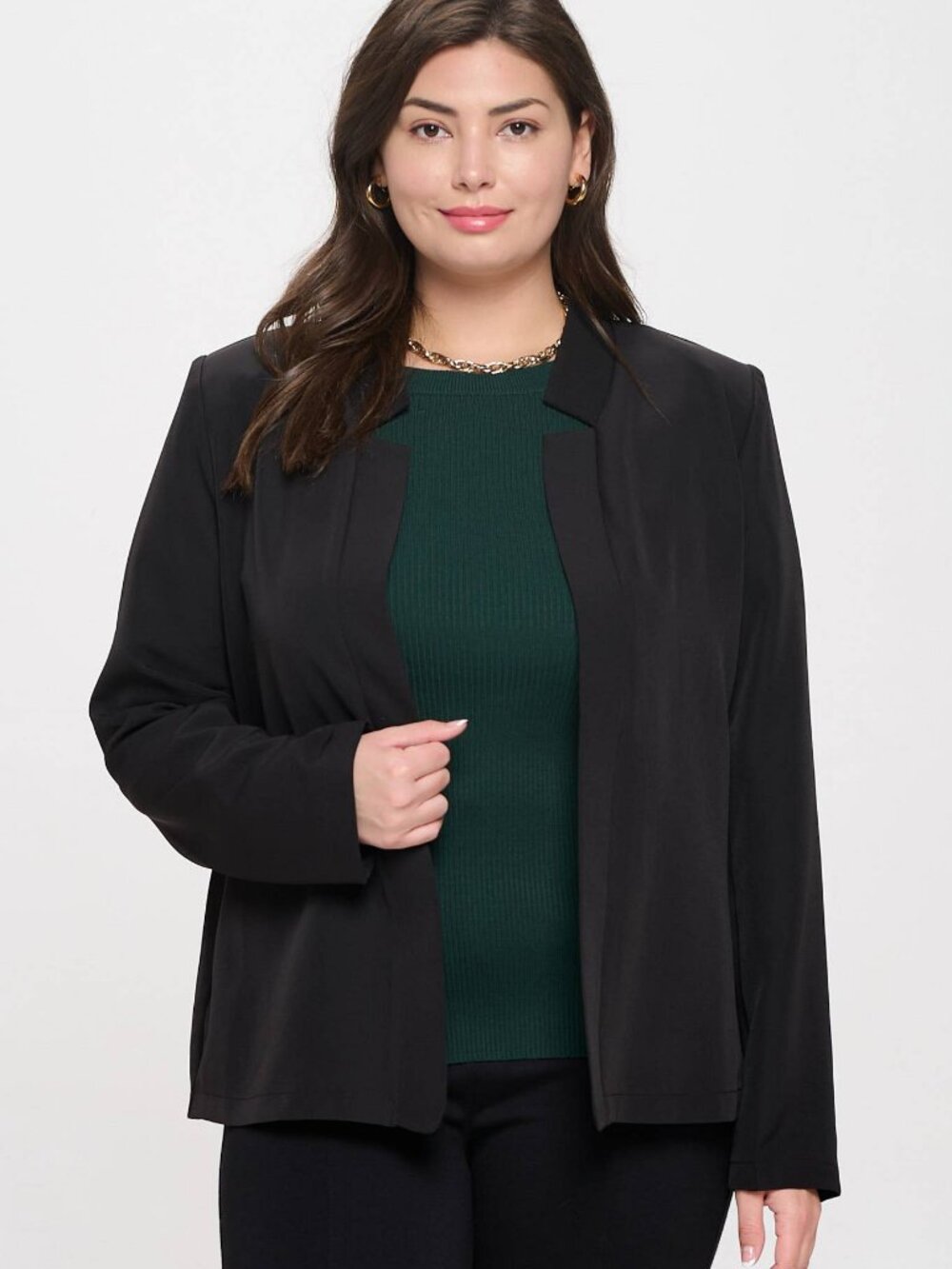 NWT Plus Top Notch Blazer